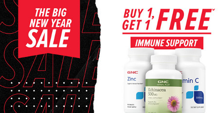 BUY 1, GET 1 FREE IMMUNE SUPPORT icon