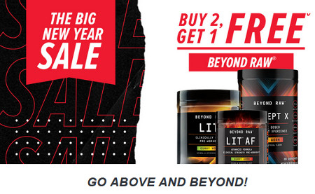 BEYOND RAW BUY 2, GET 1 FREE icon