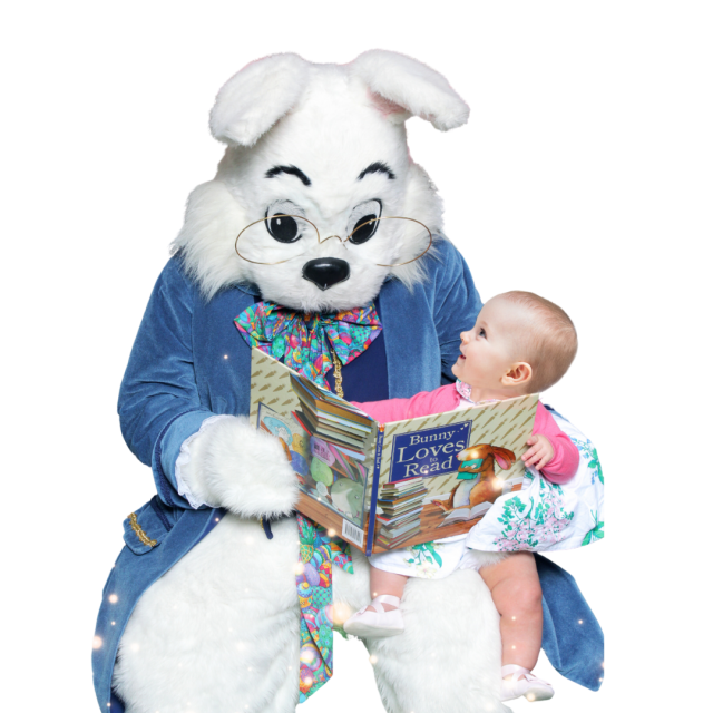 Photos with the Easter Bunny College Square Mall